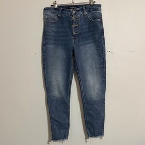 Lucky Brand Medium Blue Skinny Jeans